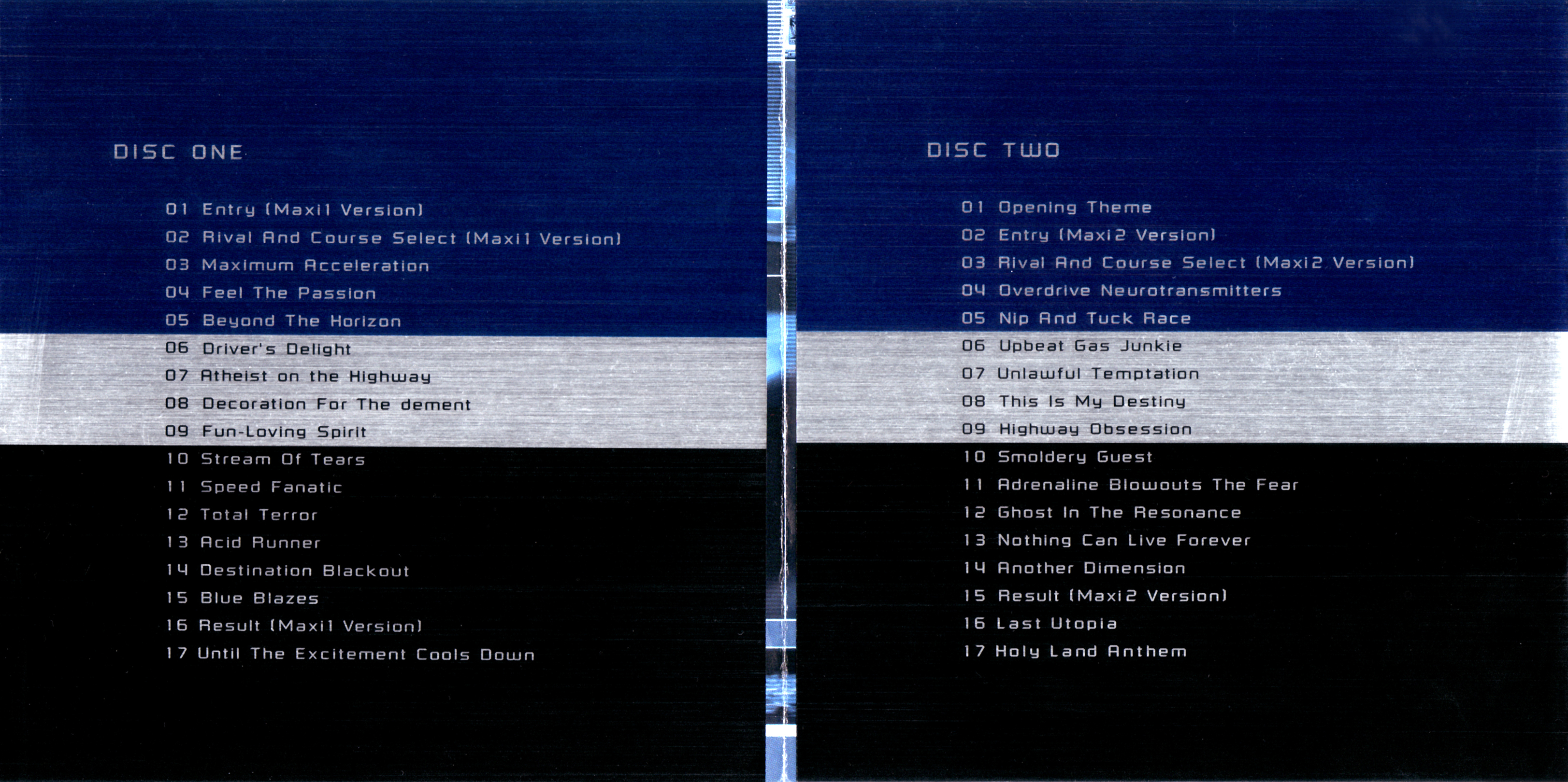 Wangan MIDNIGHT MAXIMUMTUNE 2 ORIGINAL SOUNDTRACK (2005) MP3